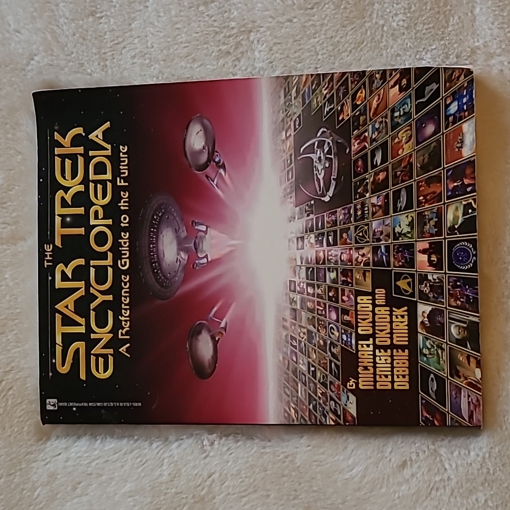 Vintage 1994 Star Trek Encyclopedia Complete Show Movies Reference Guide
